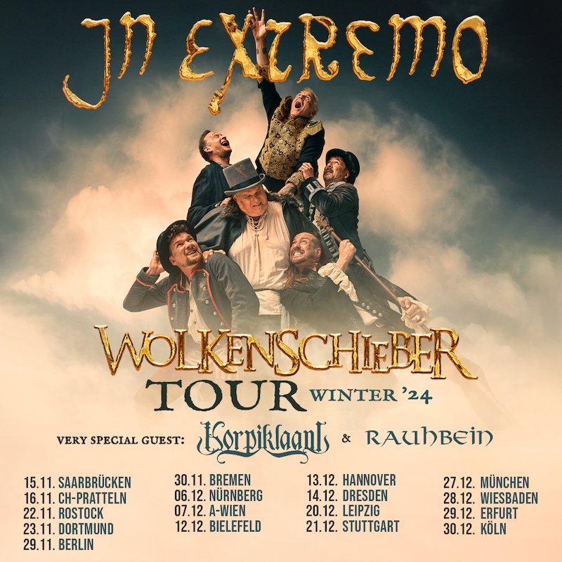 In Extremo - „Wolkenschieber Tour Winter’24“