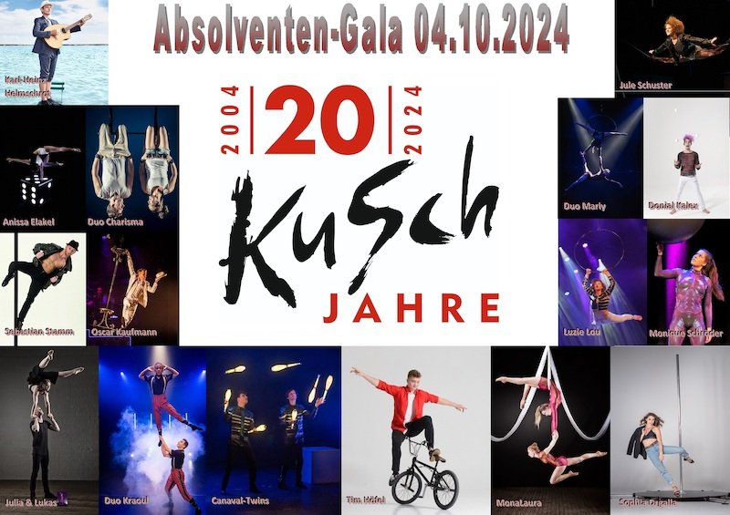 Gala 20 Jahre KuSch "Best of Absolventenshows 2014-2023"