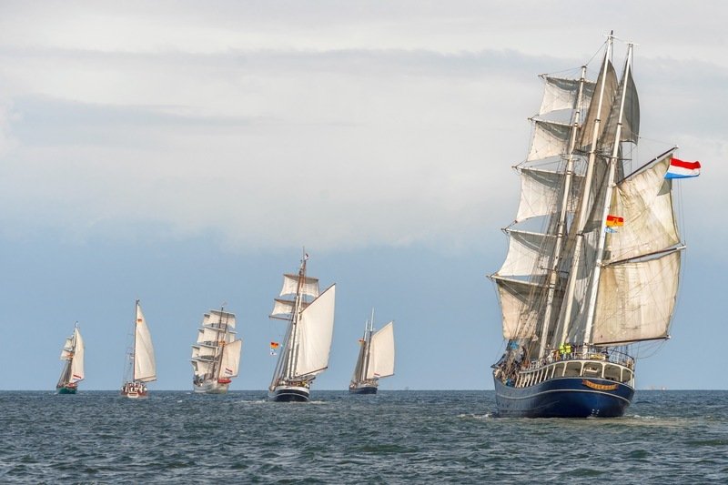 Wilhelmshaven Sailing-CUP - Wilhelmshaven unter Segeln