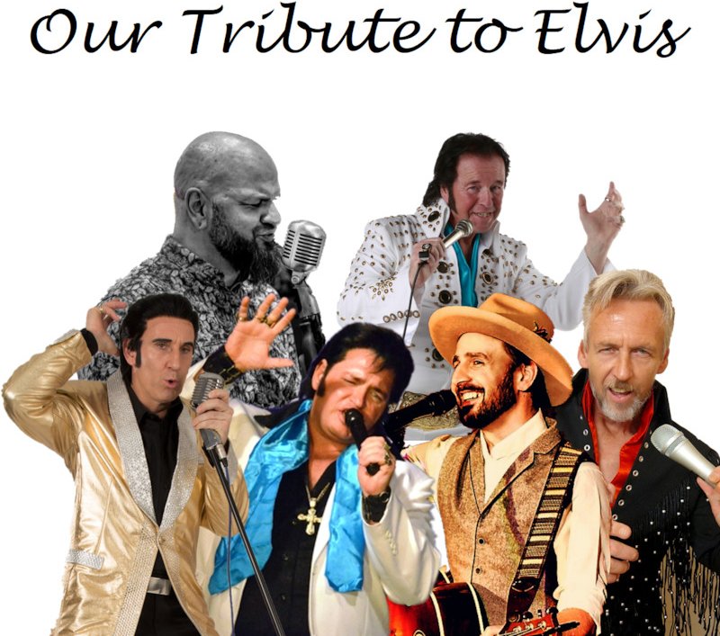 Our Tribute to Elvis - Finale - mit Marc Charro, Toni Cardone, Jonny Henning, D.W. King, Shaky Everett und Mike Bender