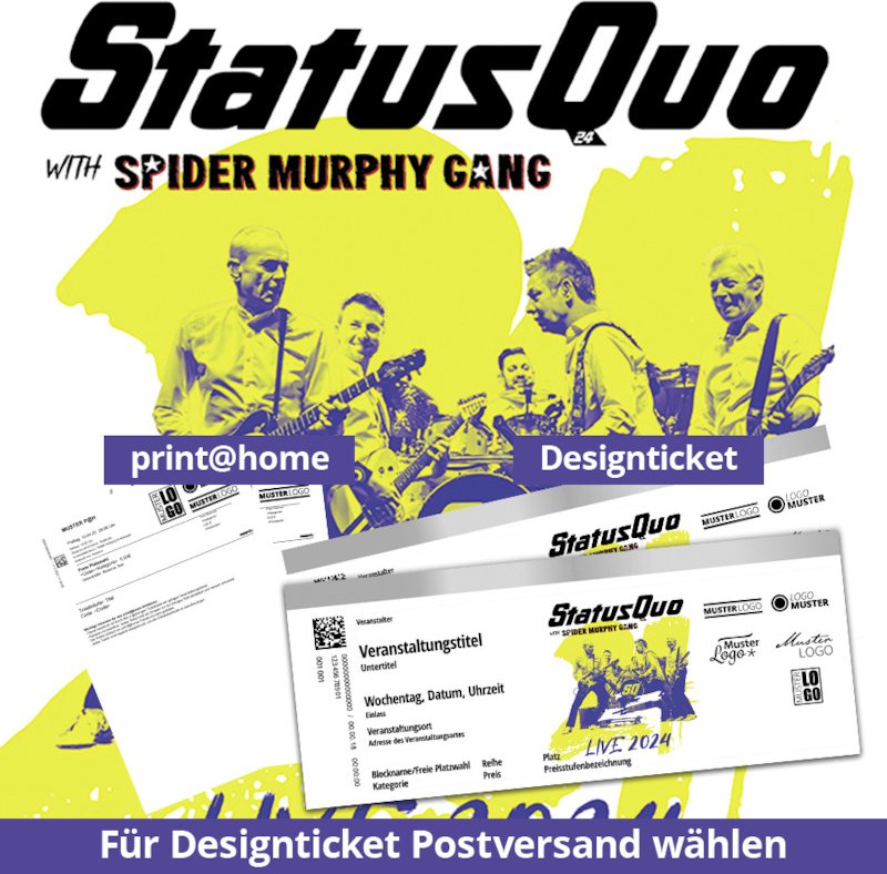 Status Quo - LIVE 2024 - mit Spider Murphy Gang