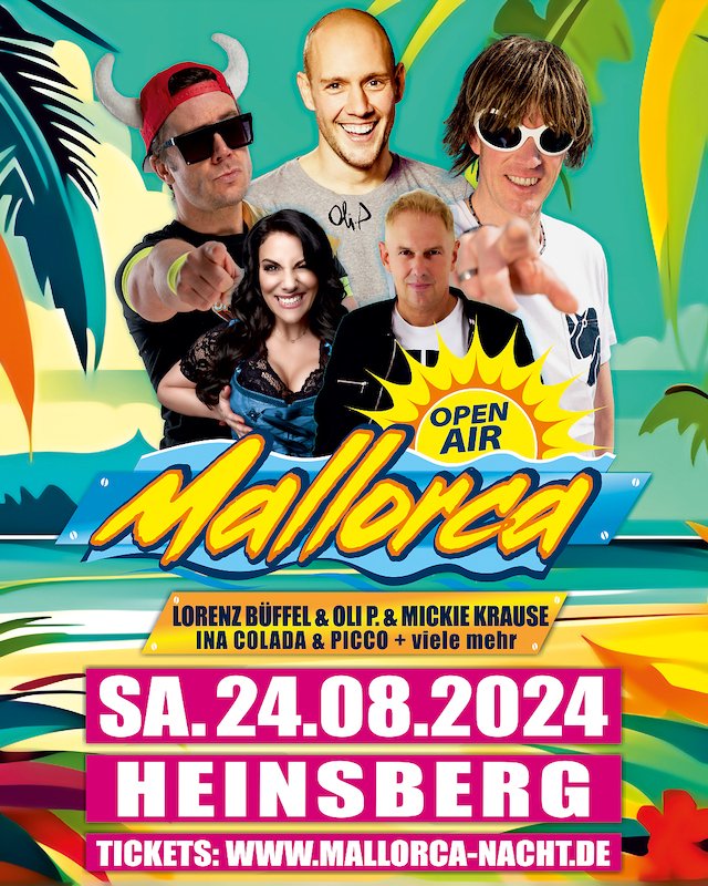 MALLORCA OPEN AIR - HEINSBERG 2024