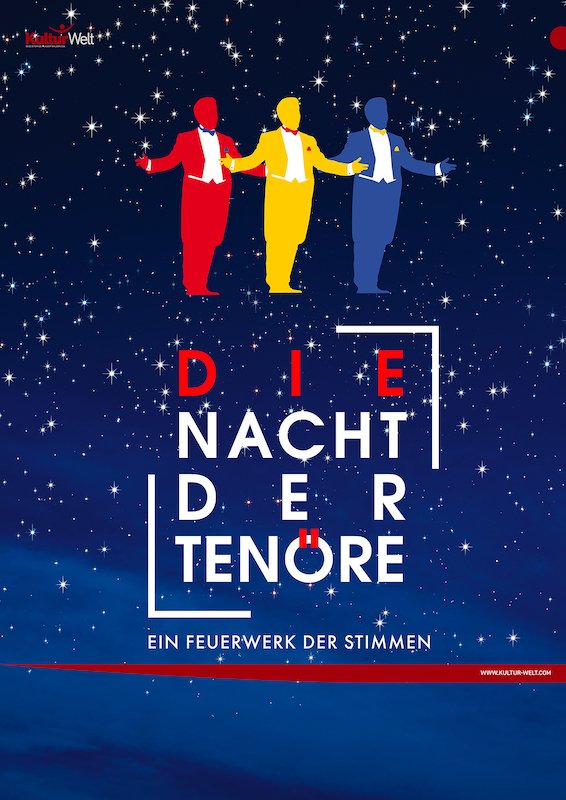 Die Nacht der Tenöre - Ein Feuerwerk der Stimmen