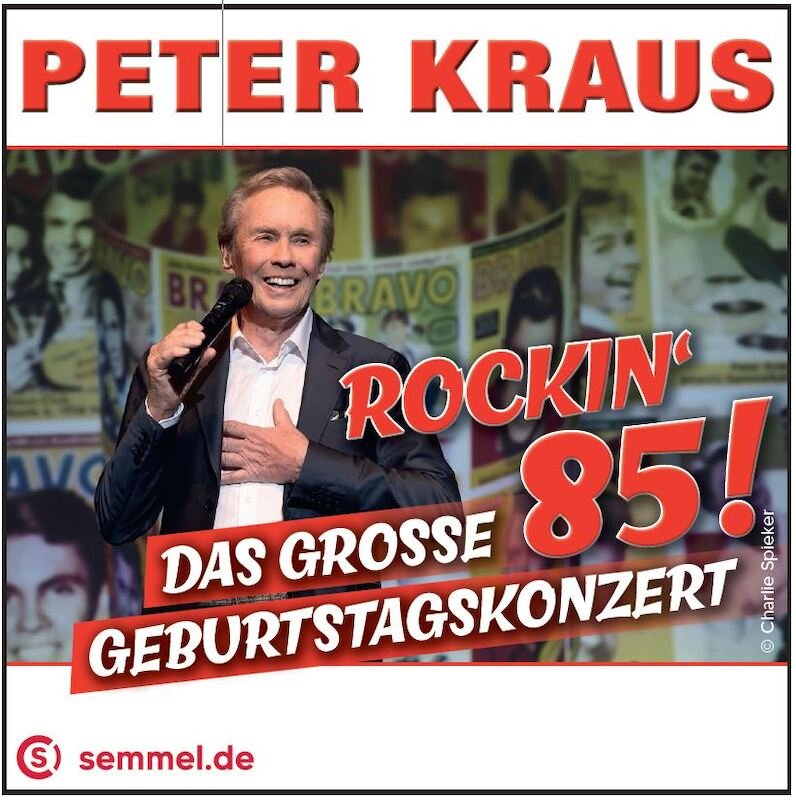 Peter Kraus - Das große Geburtstagskonzert 2024