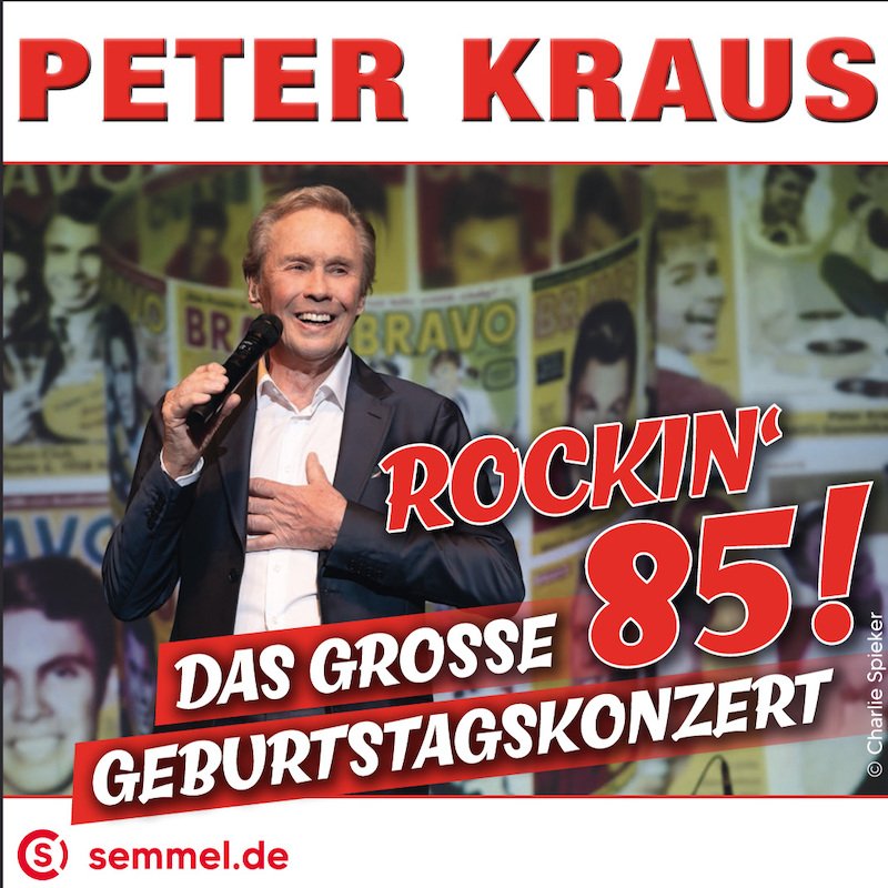 PETER KRAUS - Das große Geburtstagskonzert 2024