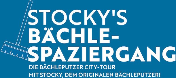 Stocky´s Bächle-Spaziergang - Die Bächleputzer City-Tour – mit Stocky, dem originalen Bächleputzer!