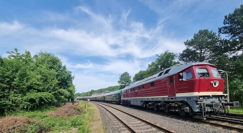 Ostseebad BINZ - Strandexpress Nr. 2 auf die Insel Rügen