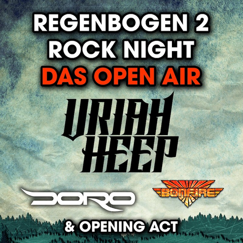 REGENBOGEN 2 Rock Night - das OPEN Air