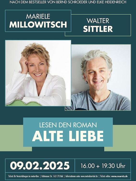 MARIELE MILLOWITSCH & WALTER SITTLER - Mariele Millowitsch & Walter Sittler lesen den Roman "Alte Liebe"