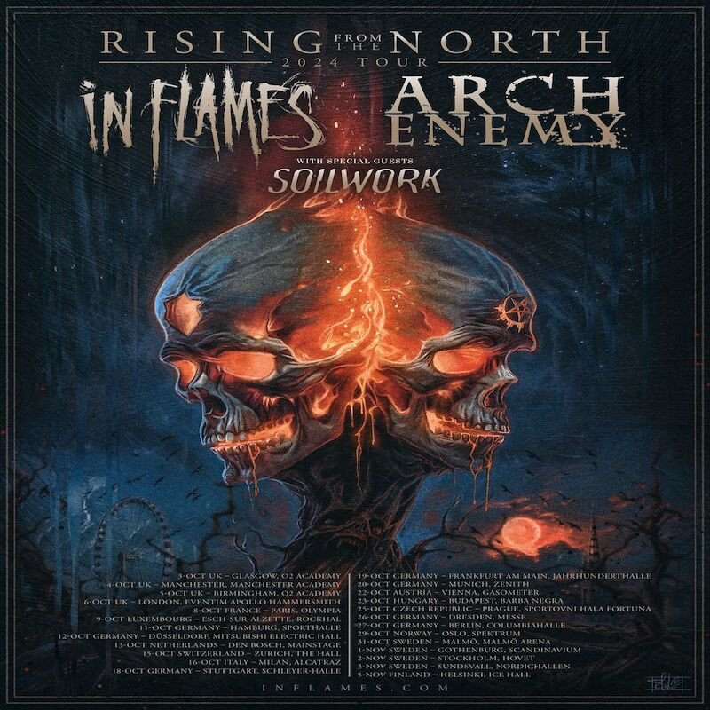 In Flames & Arch Enemy - Rising From The North Tour