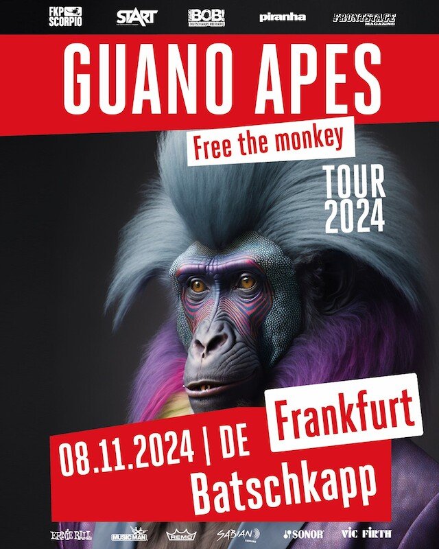 GUANO APES - Free the monkey Tour 2024