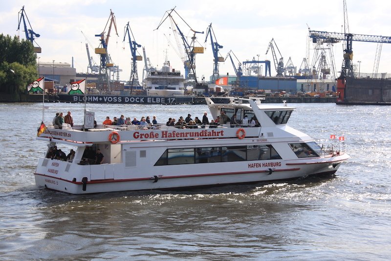 Große Hafenrundfahrt 2024 - GRUPPENBUCHUNG - 1-stündige Tour durch den Hamburger Hafen