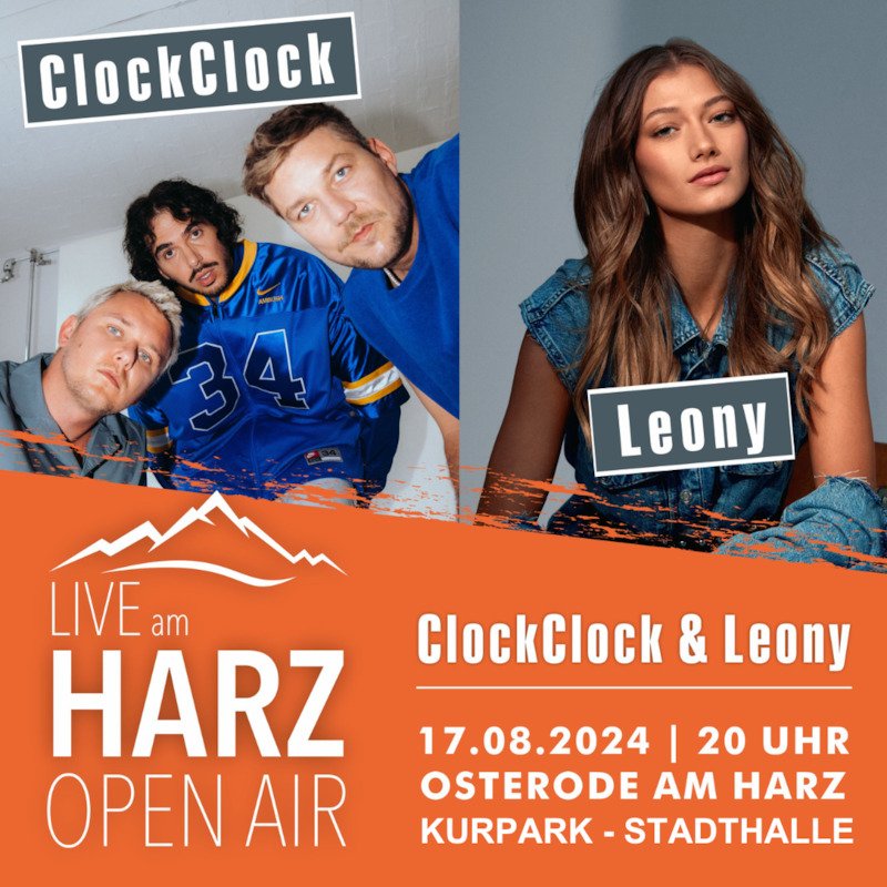 LEONY & CLOCKCLOCK - Live am Harz Open Air 2024