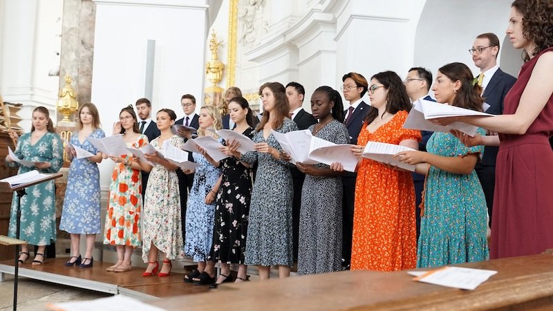 Festliches Abschlusskonzert der Werkwoche in der Abtei Neresheim