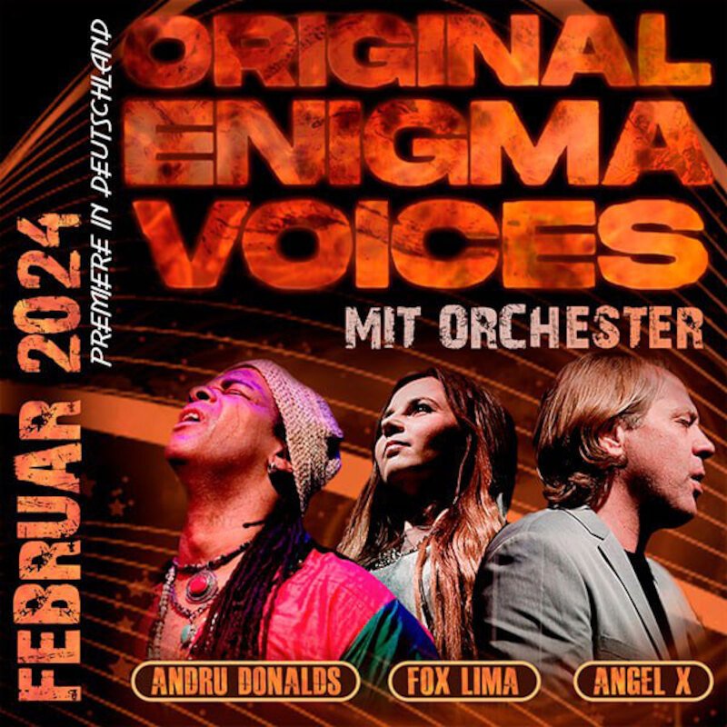 ORIGINAL ENIGMA VOICES - Live mit Orchester