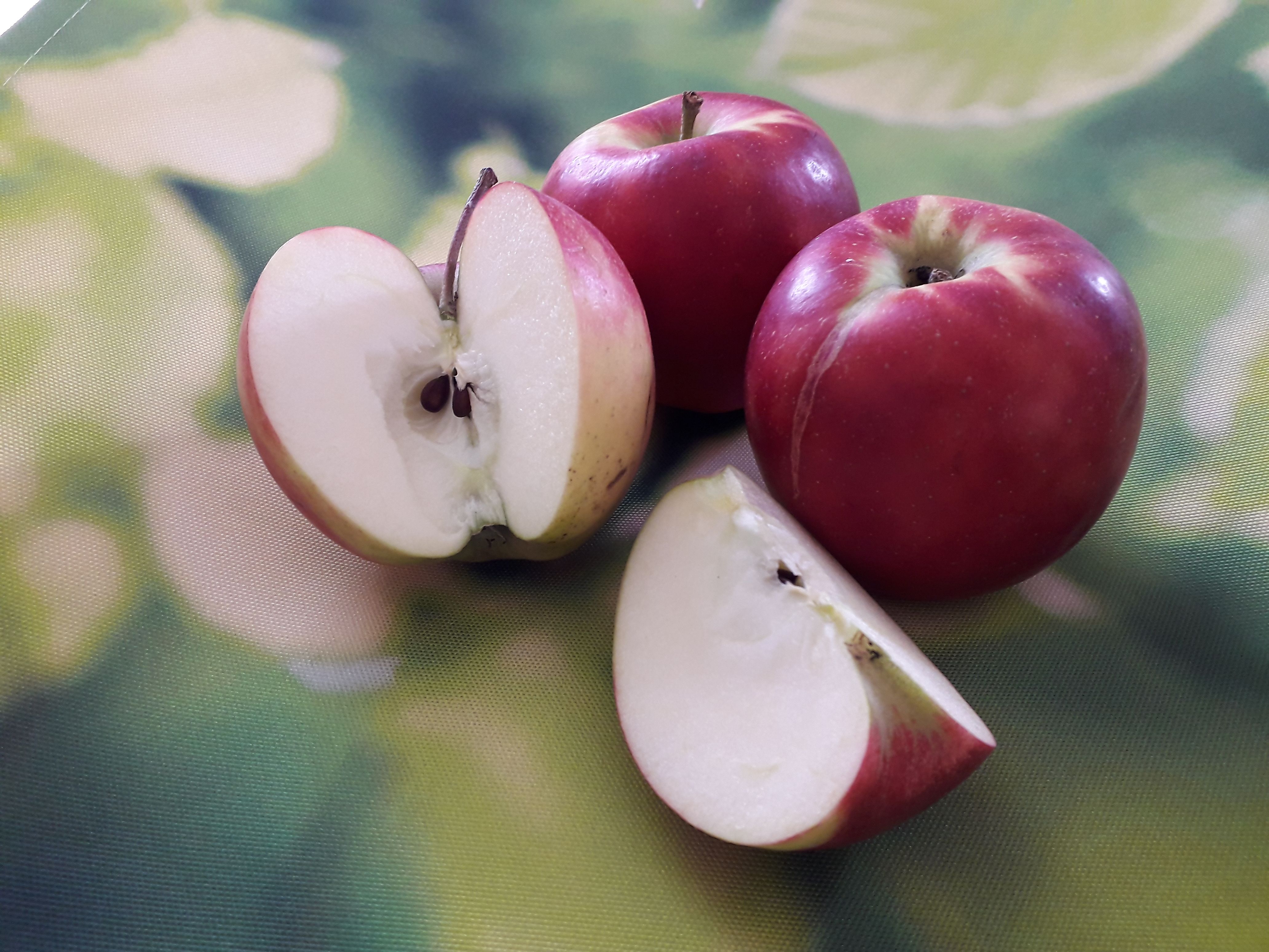 In einem kleinen Apfel.....