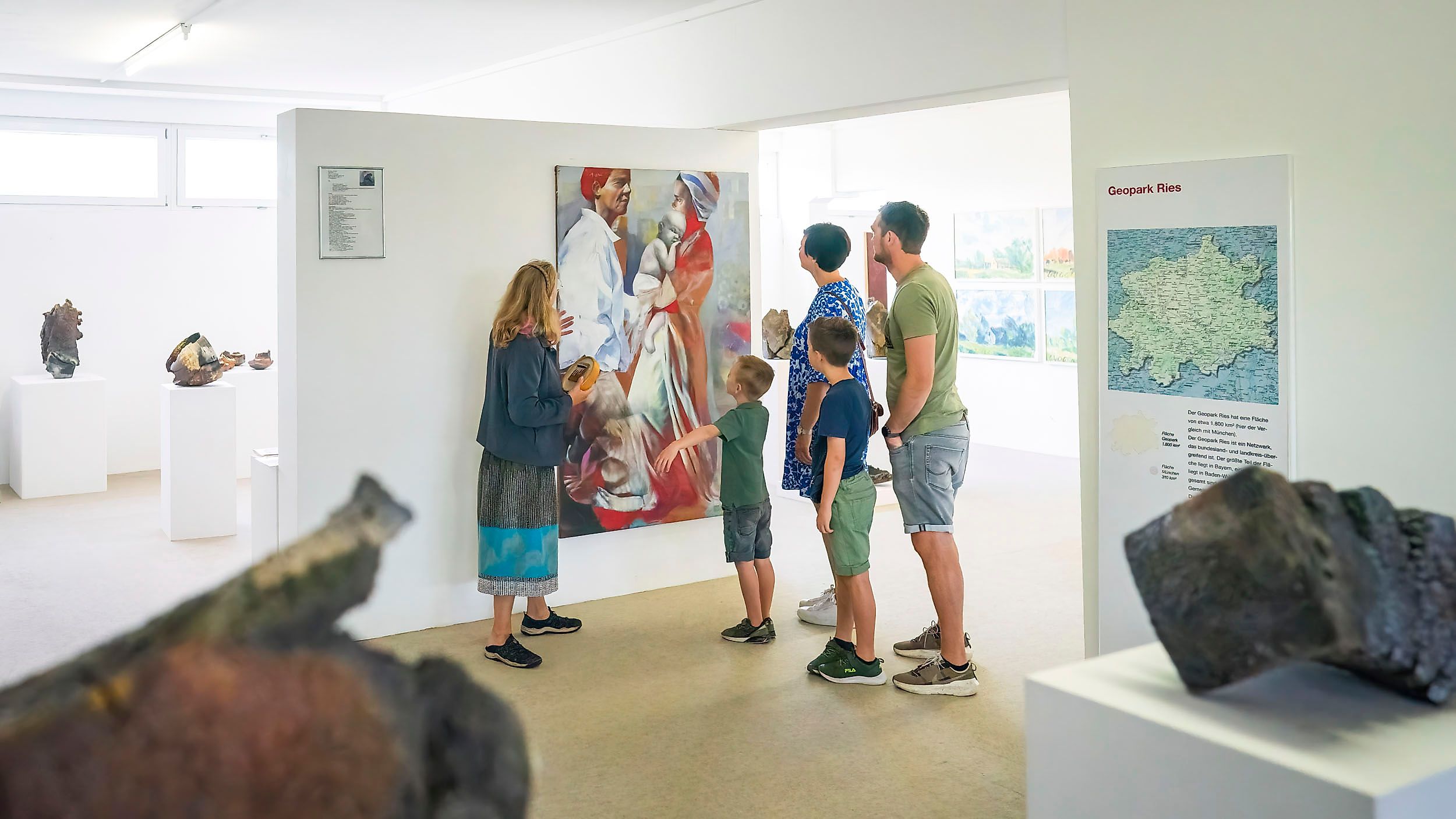Führung durch die Sonderausstellungen im KunstMuseum Donau-Ries