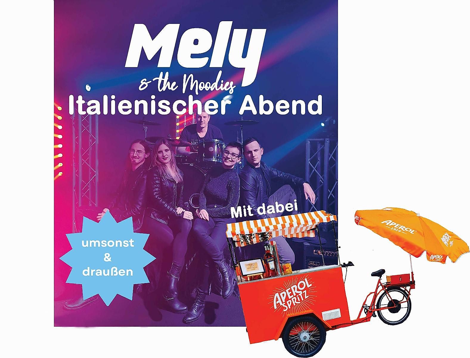 Mely & The Moodies - Italienischer Abend