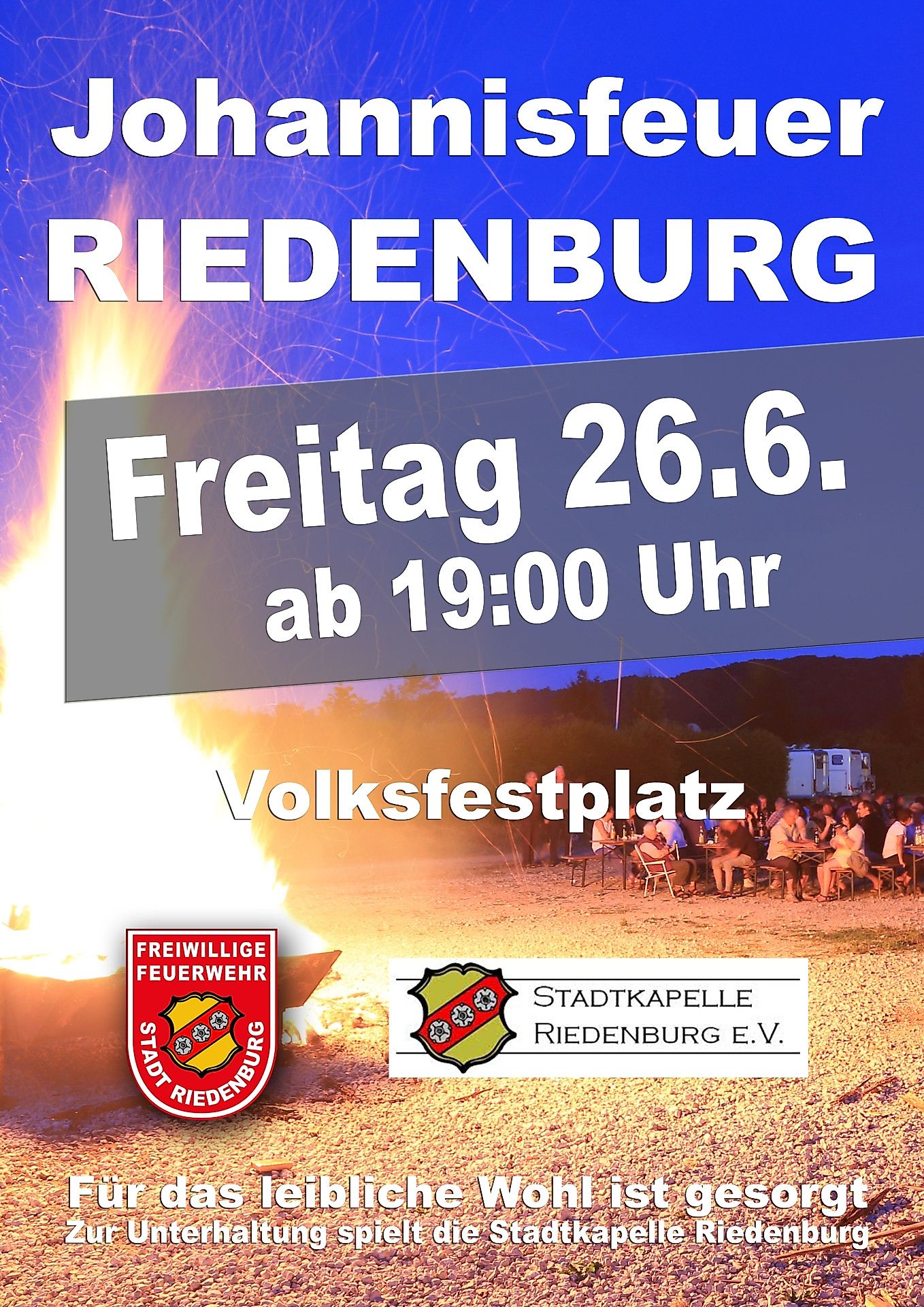 Johannisfeuer in Riedenburg