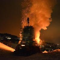 Funkenfeuer in Bihlerdorf