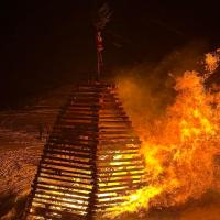 Funkenfeuer in Blaichach